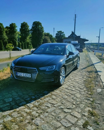 Audi A4 cena 83999 przebieg: 124000, rok produkcji 2016 z Wielichowo małe 121